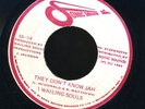 1232 WAILING SOULS-THEY DON'T KNOW JAH-SONIC SOUNDS-1982 REGGAE 45 7