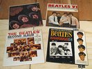4 Beatles LPs Rubber Soul-VI-Second Album-Songs,Pictures+Stories-Capitol-Vee Jay