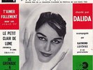 DALIDA - EP Romantica +3 - JAPON - Disque Flexi 1960 avec superbe pochette 