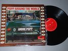 ANDRE POPP-AROUND THE WORLD-LIBRARY-SIMCA CAR COVER / VOITURE-ORIGINAL FRENCH LP