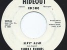 SUNDAY FUNNIES Heavy Music 45 RARE GARAGE PSYCH on HIDEOUT LISTEN