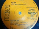 ABBA, CHILEAN RARE SINGLE, WATERLOO/WATCH OUT, VG+