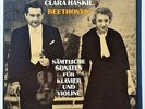 PHILIPS 4 LP BOX SET GRUMIAUX HASKIL BEETHOVEN VIOLIN PIANO SONATAS MINT