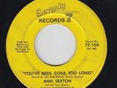 Northern Soul 45 - Ann Sexton - You've Been Gone Too Long - 77 - mp3