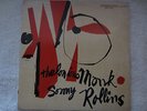 THELONIOUS MONK AND SONNY ROLLINS PRESTIGE ORIG. PRLP 7075 50TH ST. VG+/VG++