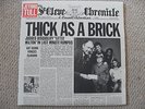 Jethro Tull - Thick as a Brick - Original Vinyl LP - Newspaper Pressing.
