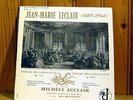 MICHELE AUCLAIR & RISTENPART / LECLAIR violin concertos / DISCOPHILES 10