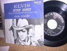 ELVIS: STAY AWAY. 47-9465.RARE BLUE COVER