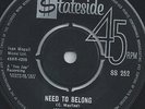JERRY BUTLER - GIVE ME YOUR LOVE - NEED TO BELONG