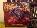 GRAVE 1st PRESS Lp you'll never see..... Entombed dismember carnage unleashed