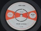 ROLAND ALPHONSO - JAMES BOND super rare 1966 UK 7