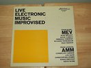AMM/MEV Live Electronic Music Improvised LP MS-5002 Original MAINSTREAM  Nm