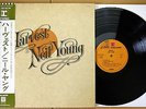 NEIL YOUNG Harvest 1972 Japan 1st Press Issue w/ OBI & 4 Paged INSERT MINT TOP