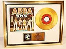 ABBA, S.O.S., mit Cover, Gold Record, goldene Schallplatte, Award, platin