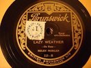 JAZZ HELEN MORGAN Lazy Weather BRUNSWICK 113 HOT ACC