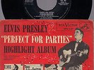 ELVIS PRESLEY Perfect For Parties ORIG 1956 US RCA EP w/COVER PROMO ONLY