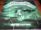 METALLICA Ride the Lightning LP Green Vinyl