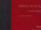 BACH solo VIOLIN Sonatas 1- 6 / GEORGES ENESCO  3LPs CLP 104  VG+ / VG