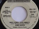 MODERN SOUL FUNK: JAMES MASON   SWEET POWER, YOUR/ FREE charoscuro 45 VG++