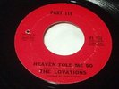 Northern Soul THE LOVATIONS Heaven Told Me So 45 Part III La La La Ooh