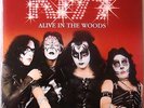 KISS - ALIVE IN THE WOODS - RARE LIMITED EDITION DOUBLE SILVER VINYL /  WAX LP