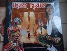 double 33t live IRON MAIDEN : caught somewhere in paris LP LIVE IMPORT RARE