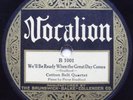 COTTON BELT QUARTET: BLACK GOSPEL 1926 PRE WAR   VOCALION 78 RPM VG+ NICE