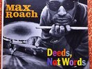 MAX ROACH  DEEDS NOT WORDS RIVERSIDE 12-280 DEEP GROOVE OG BOOKER LITTLE