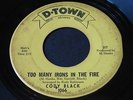 Cody Black   Too Many Irons In the Fire   D-Town   Detroit northern soul 45 HEAR