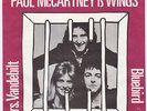 BEATLES / PAUL McCARTNEY WINGS Mrs Vandebilt M- DENMARK 45 unique danish APPLE