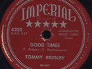 78 RPM RARE SAXXY-R&B BY TOMMY RIDGLEY ON IMPERIAL 5223 MUST SEE / EE-