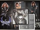 CELTIC FROST 'To Mega Therion' LP + rare poster (Black, Death, Thrash Metal)