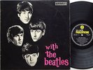 BEATLES With The Beatles OZ 60s MONO Lp Yellow/Black VG+ Unique AUSTRALIA Sleeve