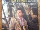 Art Pepper meets The Rhythm Section-Rare 1st press 1957- Vinyl NM