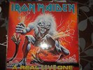 IRON MAIDEN RARE UK LP A REAL LIVE ONE