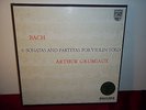 ARTHUR GRUMIAUX - JS BACH 6 sonatas & partitas for solo violin PHILIPS 3xLPs