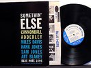 CANNONBALL ADDERLEY Somethin' Else '63 Blue Note MONO 'New York' RVG 'ear' NM-