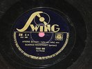 78 tours rpm DJANGO REINHARDT ANDRE EKYAN label Swing