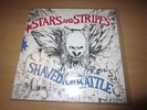 Stars and Stripes shaved for battle LP 1st Press Patriot Rec slapshot business