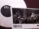 Nirvana LP Unplugged In New York White Vinyl In Shrink + Promo Photo M-
