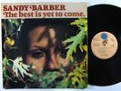 SANDY BARBER The Best Is Yet To Come LP on Olde World VG++