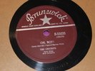 The Crickets Oh, Boy/Not Fade Away. Brunswick 55035. 78 RPM.