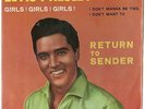 ELVIS PRESLEY RETURN TO SENDER +3 ORIG DIFF ISRAELI PS 7
