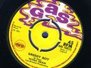1252 NORA DEAN-GREEDY BOY-(KEITH) SLIM SMITH-PLEASE STAY-GAS 1971 REGGAE 45 7