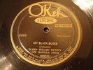 JAZZ KING OLIVER BLIND WILLIE DUNN Jet Black Blues OKEH 8689