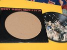 ROXY MUSIC LP PICTURE DISC MANIFESTO 1°ST ORIG UK 1979 EX+ TOP COLLECTORS