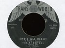 THE SHOOTERS She's All Right on Trans World R&B 45 Otis Redding Hear