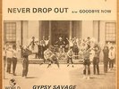 GYPSY SAVAGE Never Drop Out GOODBYE NOW New Orleans Heavy Metal 45 on WORLD 2074