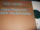 JARRETT/PEACOCK/DeJOHNETTE : STANDARDS VOL. 1 LP 1983 ECM GERMANY