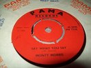 MONTY MORRIS Say what you say/Tears in eyes Pama Skinhead rocksteady ska EX+